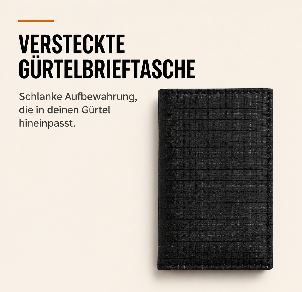 Verstecktes Gürteltasche